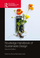 Book cover of: Routledge Handbook of Sustainable Design. By: Rachel Beth Egenhoefer