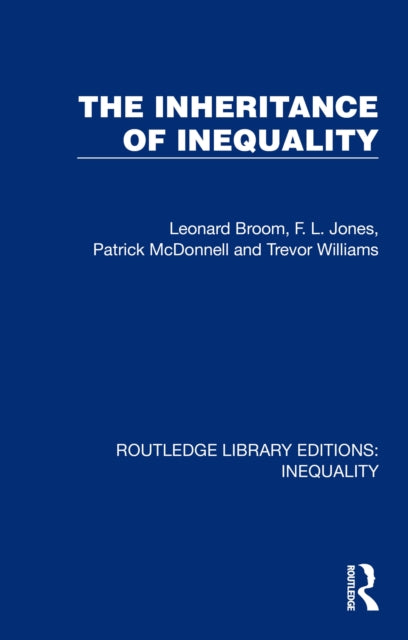 Book cover of: Inheritance of Inequality