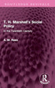 Book cover of: T. H. Marshall's Social Policy