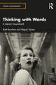 Book cover of: Thinking with Words. By: Brett Bourbon