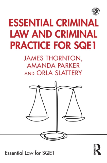 Book cover of: Essential Criminal Law and Criminal Practice for SQE1