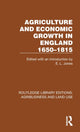 Book cover of: Agriculture and Economic Growth in England 1650-1815. By: E. L. Jones