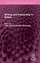 Book cover of: Writing and Censorship in Britain. By: Paul Hyland