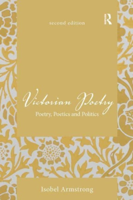 Book cover of: Victorian Poetry. By: Isobel Armstrong