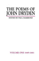 Book cover of: Poems of John Dryden: Volume One. By: Paul Hammond