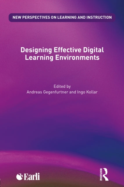 Book cover of: Designing Effective Digital Learning Environments. By: Andreas Gegenfurtner