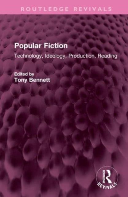 Book cover of: Popular Fiction. By: Tony Bennett