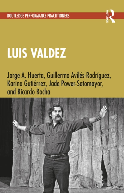 Book cover of: Luis Valdez. By: Guillermo Avilés-Rodríguez