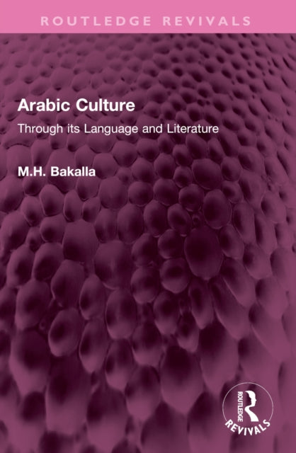 Book cover of: Arabic Culture