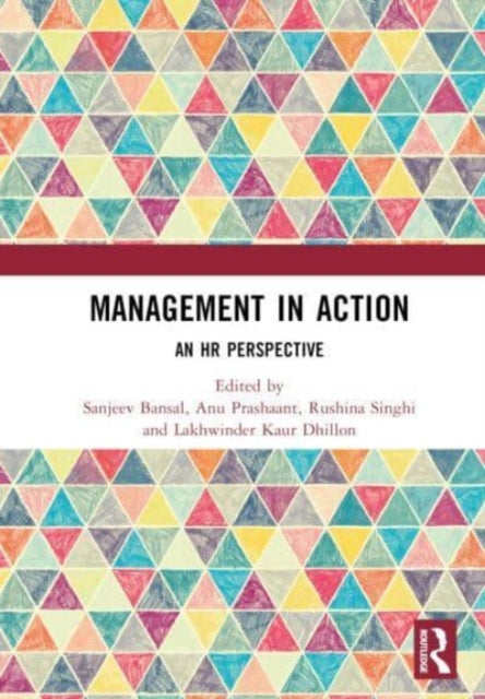 Book cover of: Management in Action. By: Sanjeev Bansal