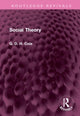 Book cover of: Social Theory. By: G. D. H. (George Douglas Howard) Cole