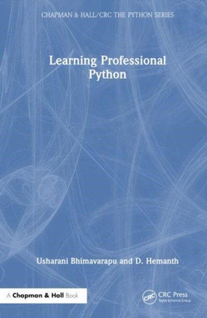 Book cover of: Learning Professional Python. By: Usharani Bhimavarapu