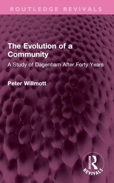Book cover of: Evolution of a Community
