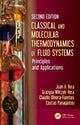 Book cover of: Classical and Molecular Thermodynamics of Fluid Systems. By: Juan H. Vera
