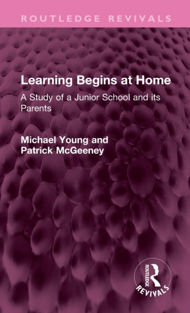 Book cover of: Learning Begins at Home. By: Patrick McGeeney
