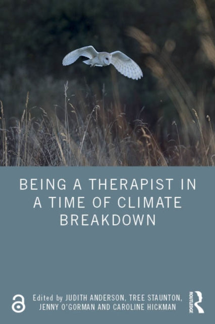 Book cover of: Being a Therapist in a Time of Climate Breakdown