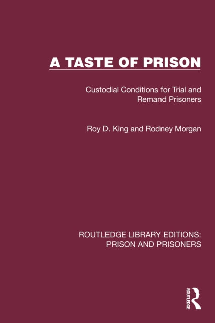 Book cover of: Taste of Prison. By: Roy D. King