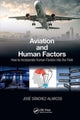 Book cover of: Aviation and Human Factors. By: José Sánchez-Alarcos