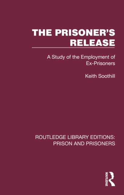Book cover of: Prisoner's Release. By: Keith Soothill