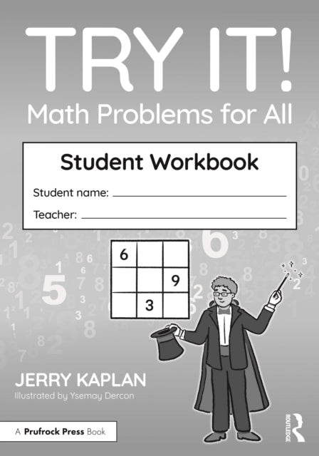 Book cover of: Try It! Math Problems for All. By: Jerry Kaplan