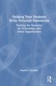 Book cover of: Helping Your Students Write Personal Statements. By: Stephen Lassonde
