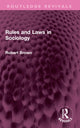Book cover of: Rules and Laws in Sociology
