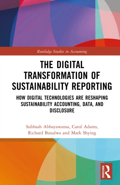 Book cover of: Digital Transformation of Sustainability Reporting