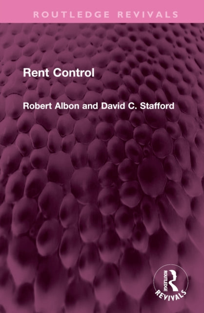 Book cover of: Rent Control. By: Robert Albon