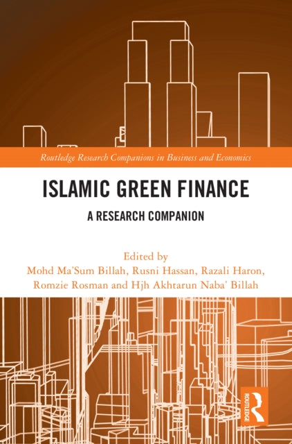 Book cover of: Islamic Green Finance. By: Mohd. Masum Billah