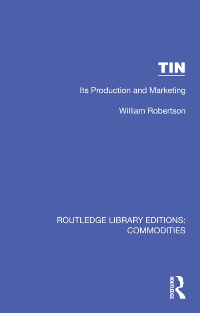 Book cover of: Tin