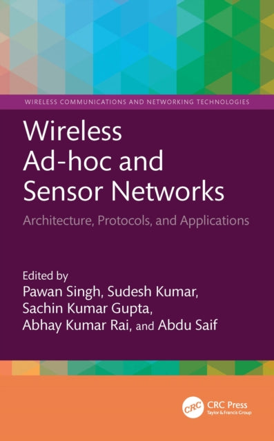 Book cover of: Wireless Ad-hoc and Sensor Networks. By: Pawan Singh