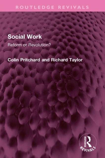 Book cover of: Social Work. By: Colin Pritchard