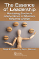 Book cover of: Essence of Leadership