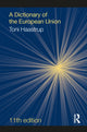 Book cover of: Dictionary of the European Union. By: Toni Haastrup