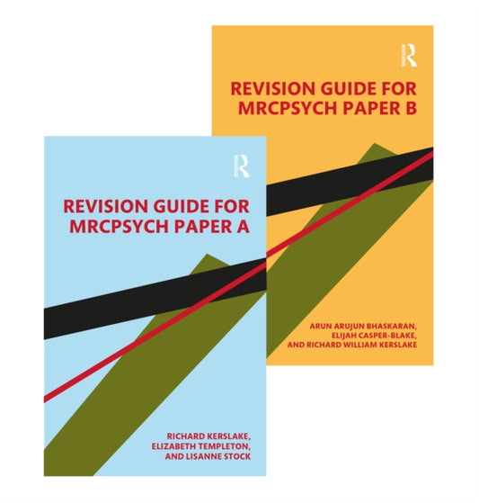 Book cover of: Revision Guide for MRCPsych Papers A and B. By: Elizabeth Templeton