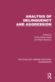 Book cover of: Analysis of Delinquency and Aggression. By: Emilio Ribes-Inesta