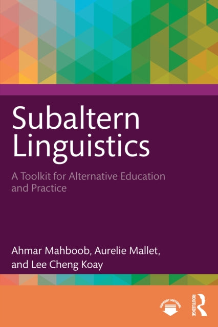 Book cover of: Subaltern Linguistics. By: Ahmar Mahboob