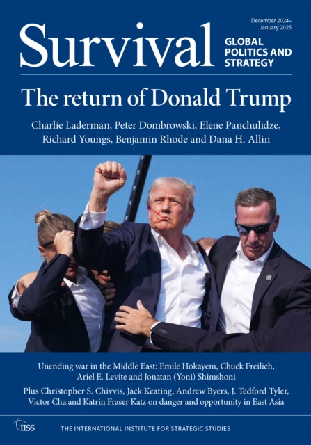 Book cover of: Survival: December 2024–January 2025. By: The International Institute for Strategic Studies (IISS)