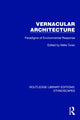 Book cover of: Vernacular Architecture. By: Mete Turan