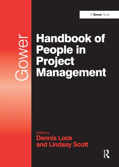 Book cover of: Gower Handbook of People in Project Management. By: Lindsay Scott