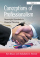 Book cover of: Conceptions of Professionalism. By: Ken Bruce