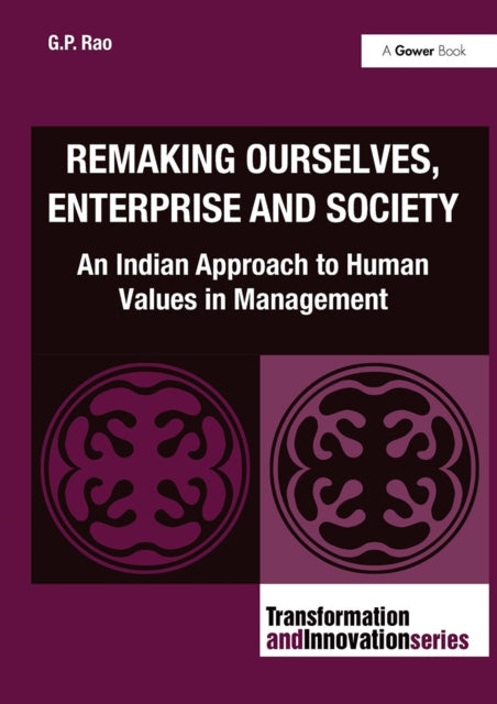 Book cover of: Remaking Ourselves, Enterprise and Society