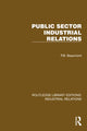 Book cover of: Public Sector Industrial Relations. By: P. B. Beaumont