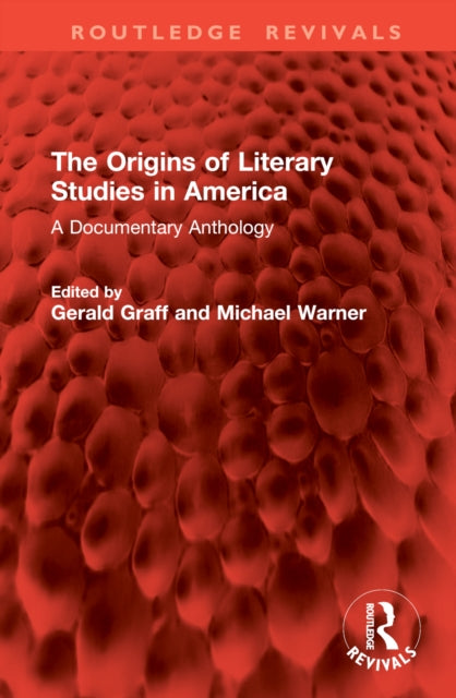 Book cover of: Origins of Literary Studies in America. By: Gerald Graff
