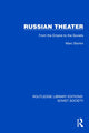 Book cover of: Russian Theater. By: Marc Slonim