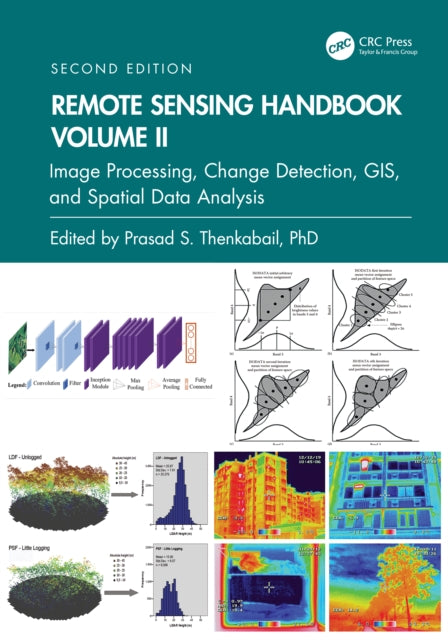 Book cover of: Remote Sensing Handbook, Volume II. By: Prasad S. Thenkabail