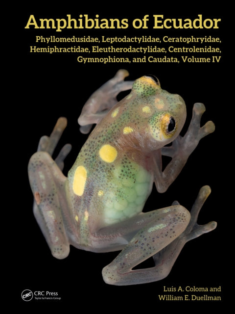 Book cover of: Amphibians of Ecuador. By: Luis A. Coloma