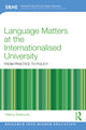 Book cover of: Language Matters at the Internationalised University