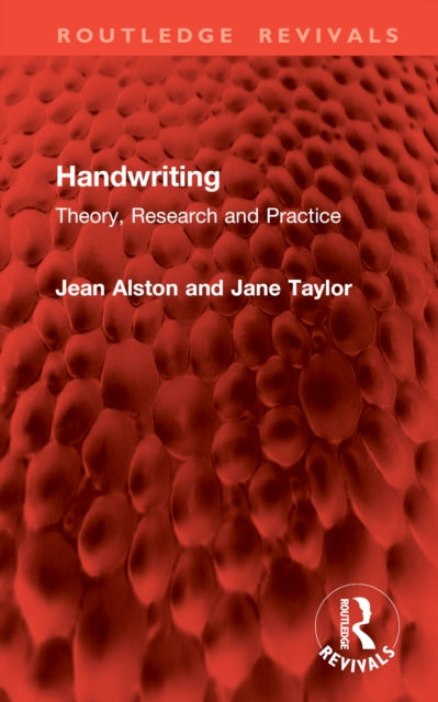 Book cover of: Handwriting. By: Jean Alston