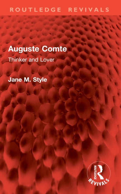 Book cover of: Auguste Comte